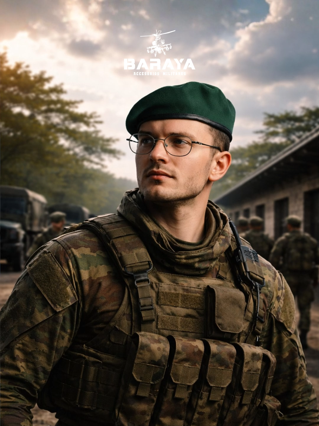 Hay símbolos que hablan por ti… la boina es uno de ellos. Marca tu estilo con carácter. 📍Visítanos en el almacén #boinamilitar #estilomilitar #militarcolombia #orgullo #fuerzasmilitares #tradicion #uniforme #reelsmilitar #actitud #disciplina