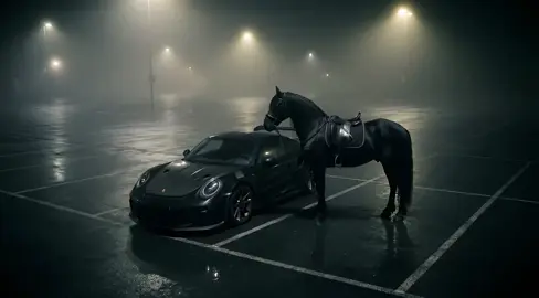 #horse #porsche #fypシ゚viral #fyp 