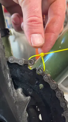 How to fix a broken bike chain #shorts