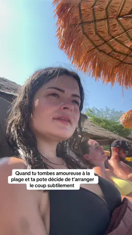 J’espère je vais conclure quand même. #crush #plage #meilleurecopine #fyp