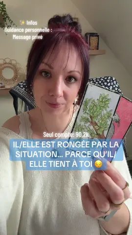 ✨ Cette personne pense énormément à toi… la situation la travaille profondément 😔 n’hésite pas à me contacter en message privé, si tu souhaites avoir des informations concernant les consultations privées 📩 #voyance #tiragesentimental #guidance #oracle #tiragedecarte 
