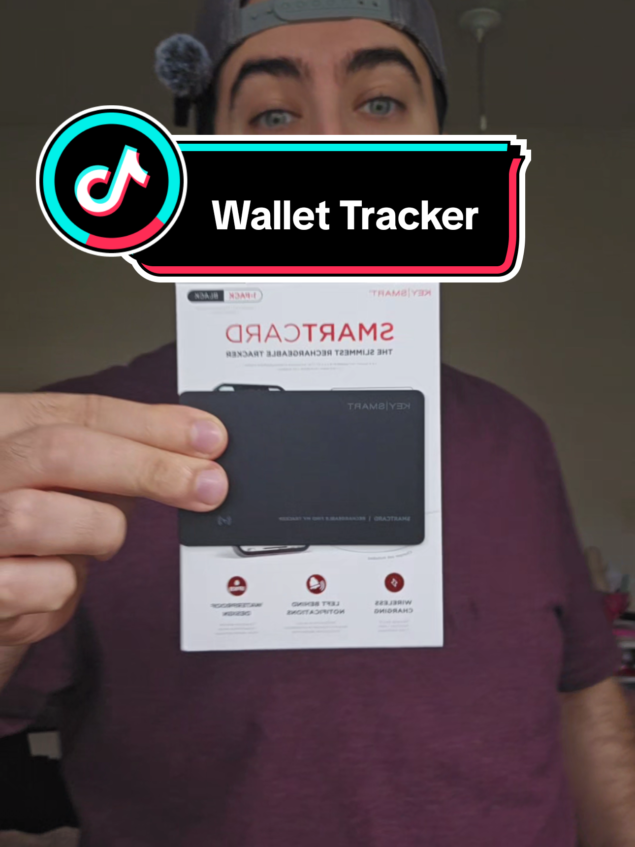 Never lose your wallet again with the Smartcard tracker #wallettracker #tracker #findmy 