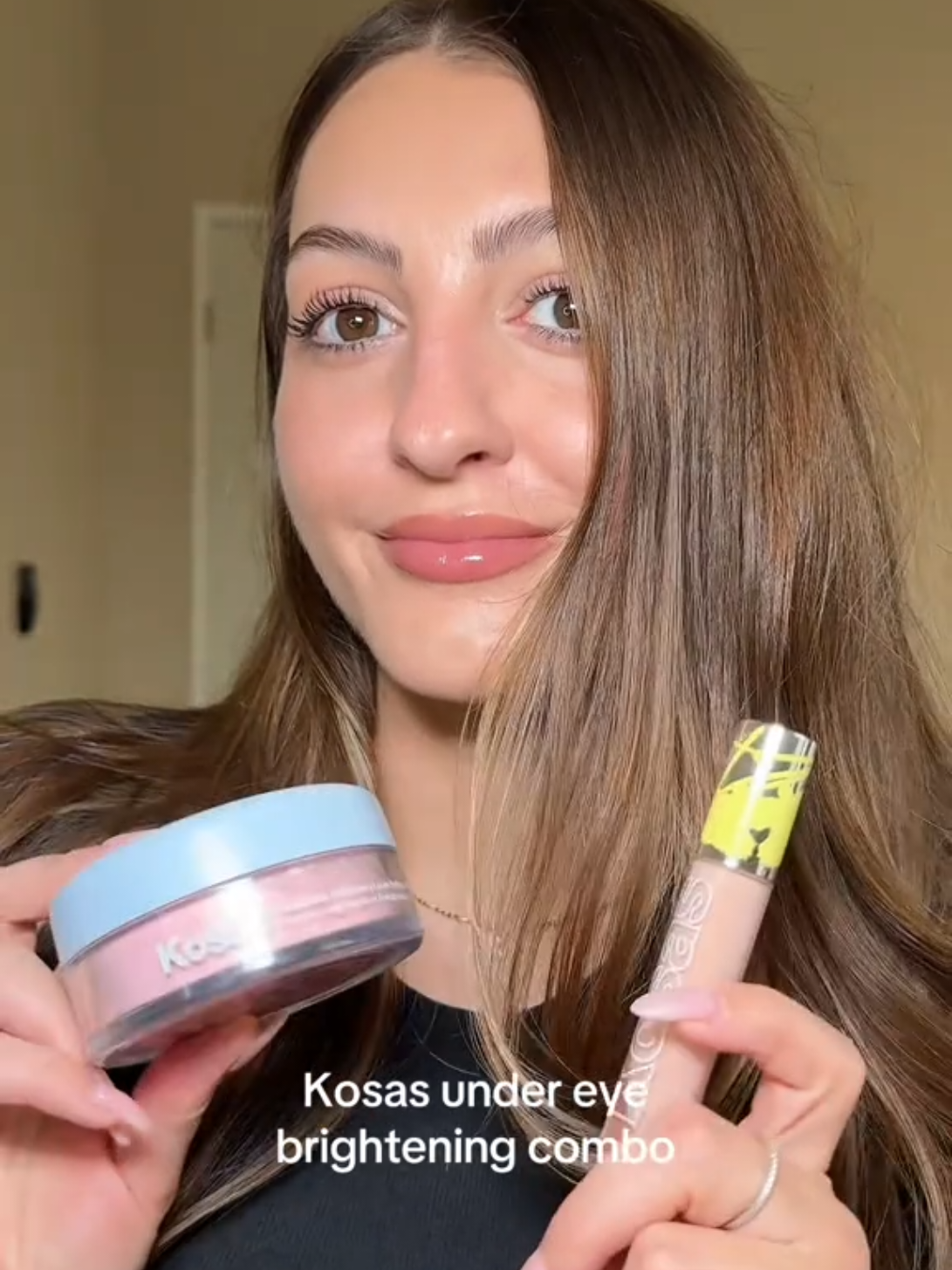 Kosas Brighten & Blur Set -🩷🩷 Color Corrector + Loose Setting Powder Face Set #minihaul #makeuphaul #sephora #kosas #fypp