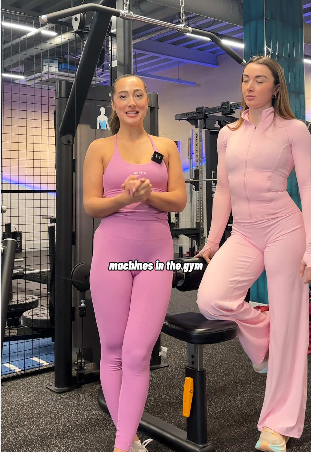 Can we lift what is left on the gym machines… Wearing @DFYNE code MIAM to save🤍 #gymgirls #GymTok #fyp @katelomaxcoaching 