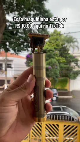 Maquininha de cabelo e barba!  #tiktokshop #creatorsearchinsight #maquininha #promocao #shop 