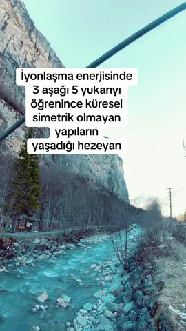 Küresel simetri; son orbitalin yarı dolu veya tam dolu olmasıdır. Ionization Energy #kimya #chemistry #tytkimya #cinematic #fy 