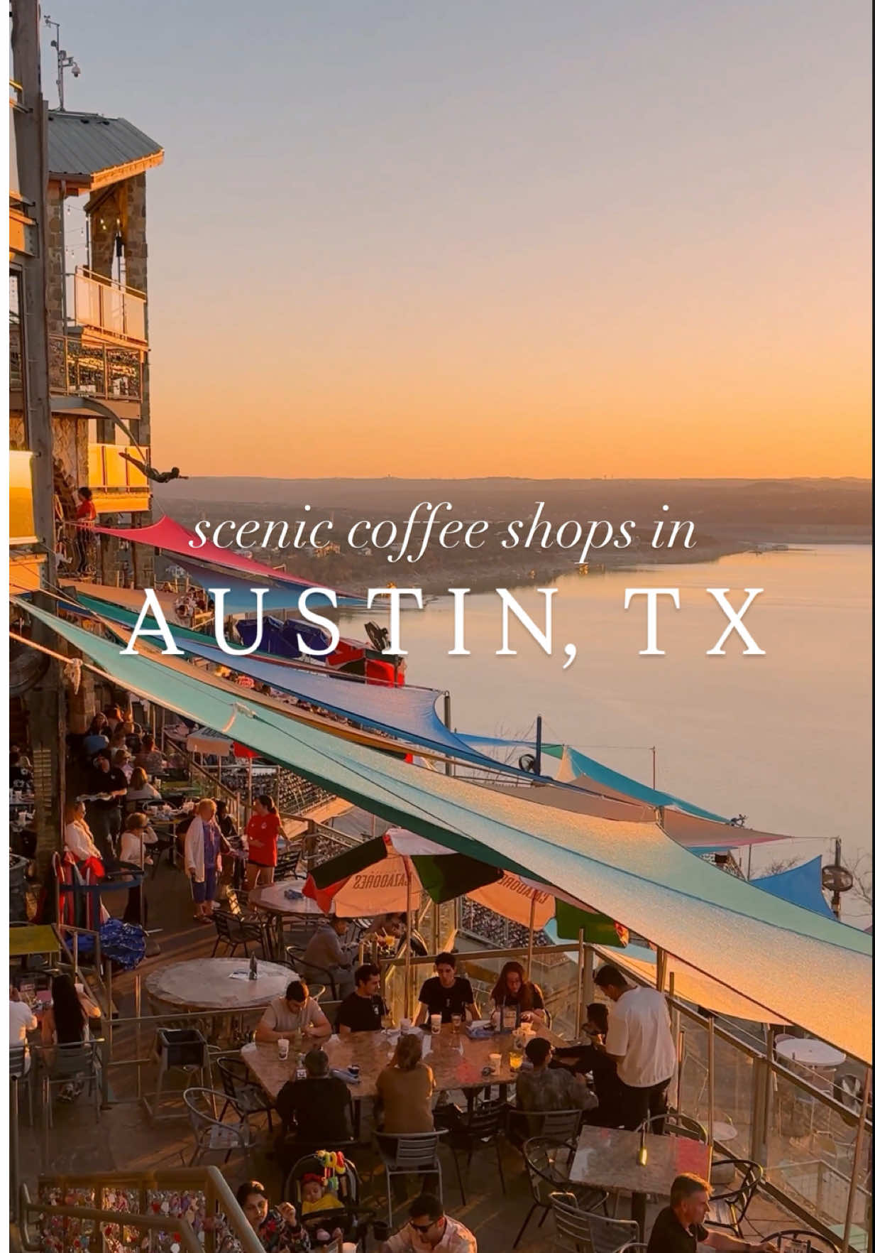 Austin has no shortage of cold brews with a view, that’s for sure!  🚤 Ski Shores Cafe  This waterfront cafe is a whole vibe with its nostalgic decor, outdoor seating, and sock for boats to pull right up to. While this place is more of a restaurant & bar than a cafe, they do have cold brews and canned coffees for you to enjoy and the vibe is relaxed and lovely during the day if you’re working remote! 🌿 Leona’s Botanical Garden & Bar As soon as I set foot here, I felt like I was anywhere but Texas! The vibe is lovely and they have plenty of indoor and outdoor seating plus some food for purchase. What they are lacking is parking so if you’re going on the weekend arrive early or save yourself the headache entirely and just park at Lowe’s across the street and walk from there (that’s what I did!) just go buy something at Lowe’s as a small thanks for the parking spot! 🪩 Cosmic Saltillo is a unique combination of a coffee shop and bar that’s open from 8am until midnight most days. I will preface with saying don’t go here on the weekend if you plan to get work done since they have a whole dj playing pretty loud music 😅 but if you work from the rooftop the music is quieter and that’s also where the best views of Austin’s city skyline are! 🏖️ Mozart’s Coffee Roaster This spot is a real gem along Lake Austin and has tons of seating indoors and outdoors. The coffee is great and there’s dozens of baked goods to chose from when you get an appetite! You can also rent donut boats and paddle boards nearby making this an all day spot to enjoy lake Austin! Have you been to any other coffee shops with a view in Austin? Drop them in the comments below! Things to do in Austin, TX | Austin Texas coffee shops | Scenic cafes in Austin | Bars with a view in Austin #austincoffeeshop #lakeaustin #austincafes 