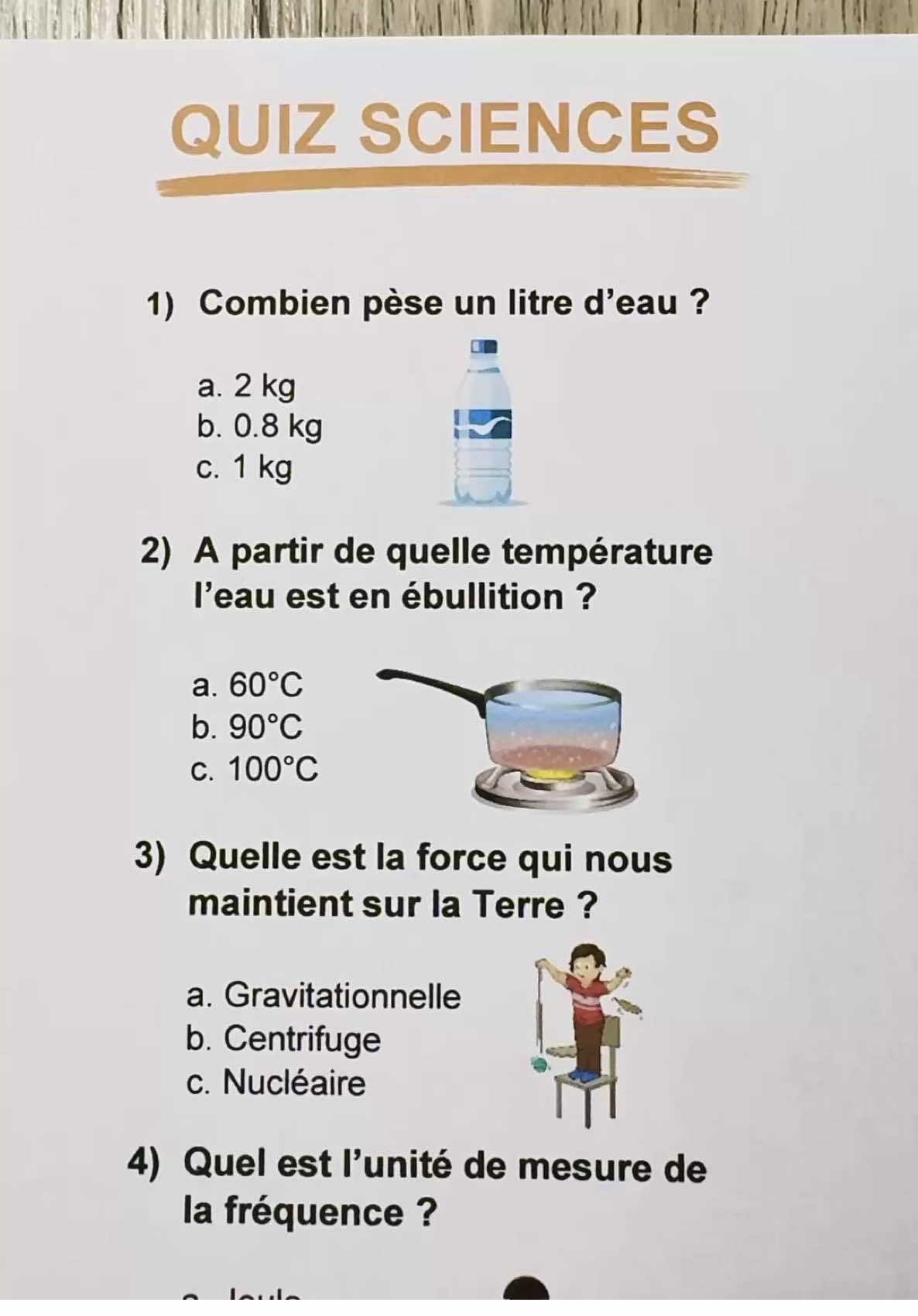 Des questions pour tester vos connaissances sur les sciences ! #quiz #questions #Science #iq #france