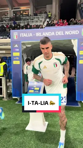𝐈-𝐓𝐀-𝐋𝐈𝐀 📣 #ItaliaIrlandaDelNord #Nazionale #Azzurri #VivoAzzurro 