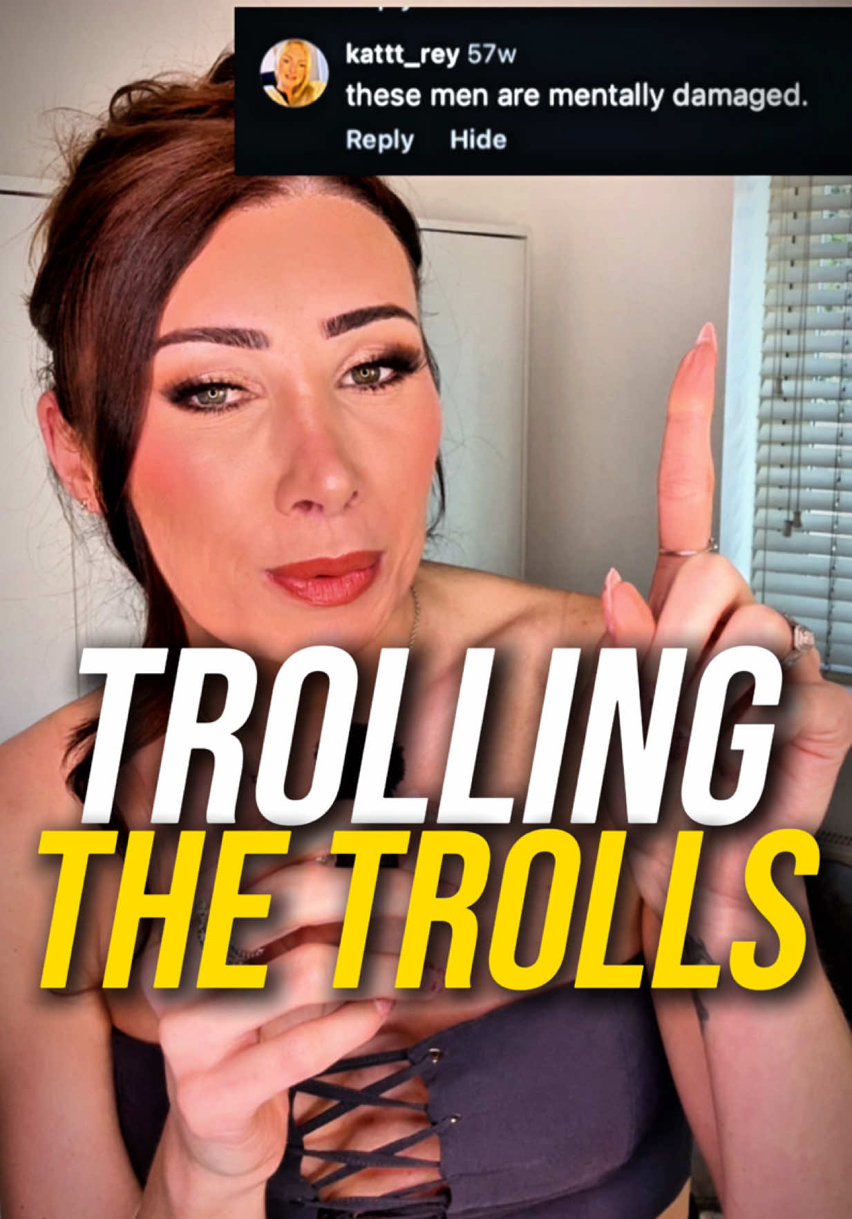 Trolling The Trolls 🏳️‍⚧️ Can you troll me? 😉 #fyp #transgender #woman #comedy #trans 