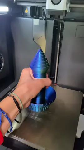 Triextrusion filaments make any print so cool 🤩 #3dprint #3dprinted #3dprinter #3dprinting #bambu         