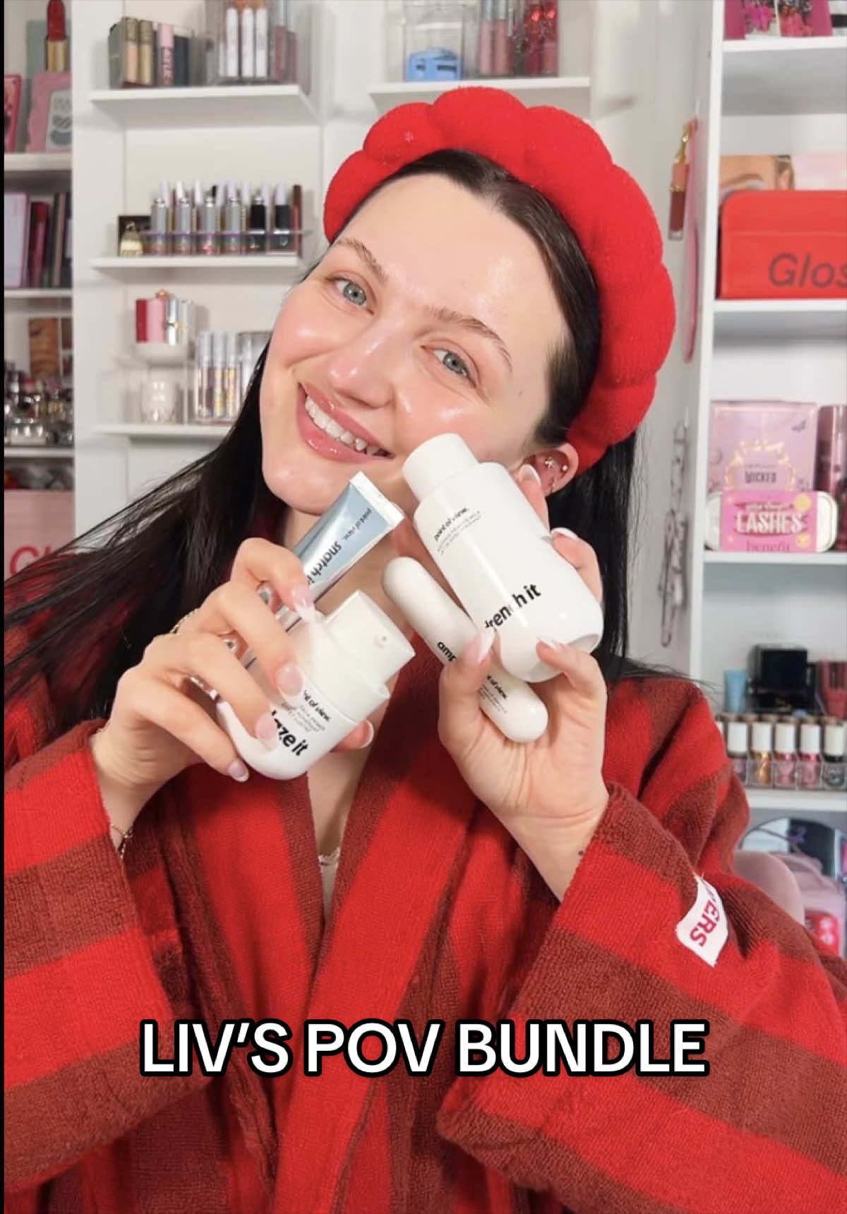 A discounted bundle of my 4 favorite @Point of View Beauty products is live on their website NOW!!! + use LIVSHIP for free shipping 🤍 happy 1 year anniversary pov!!!!! #skinprep #skincare #skincareroutine  #skincareinfluencer #nycinfluencer @Mikayla Nogueira 