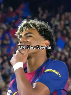 The New Neymar 🥶 #lamineyamal #yamal #neymarjr #neymar #foryou 