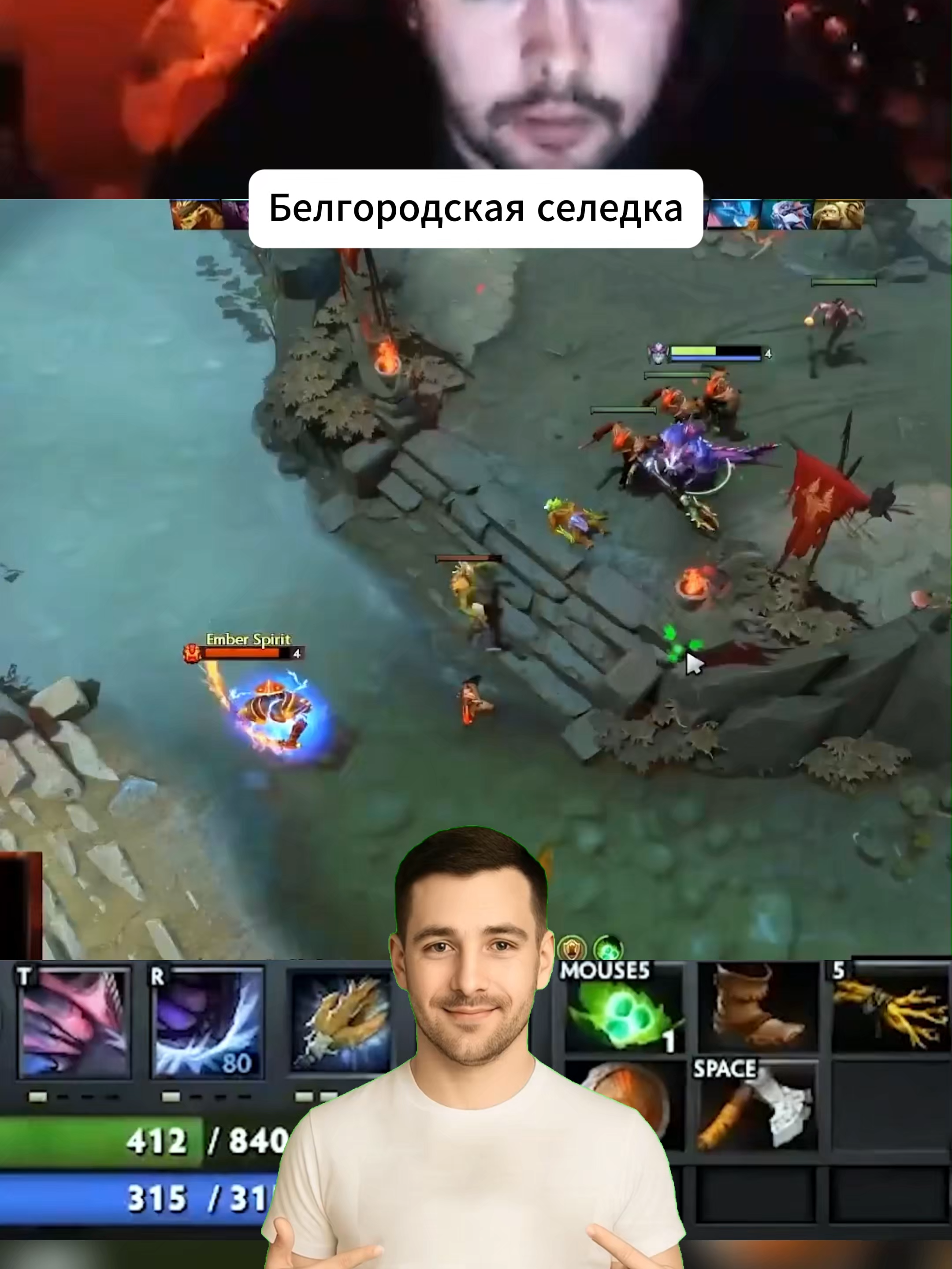 СТРЕЙ. Белгородская селедка #dota2 #trend #fyp #игры #dota #дота2