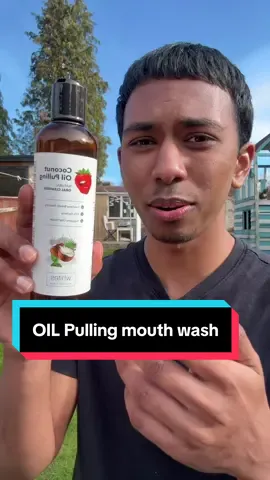#oilpulling #mouthwash #tiktokmadebuythis 