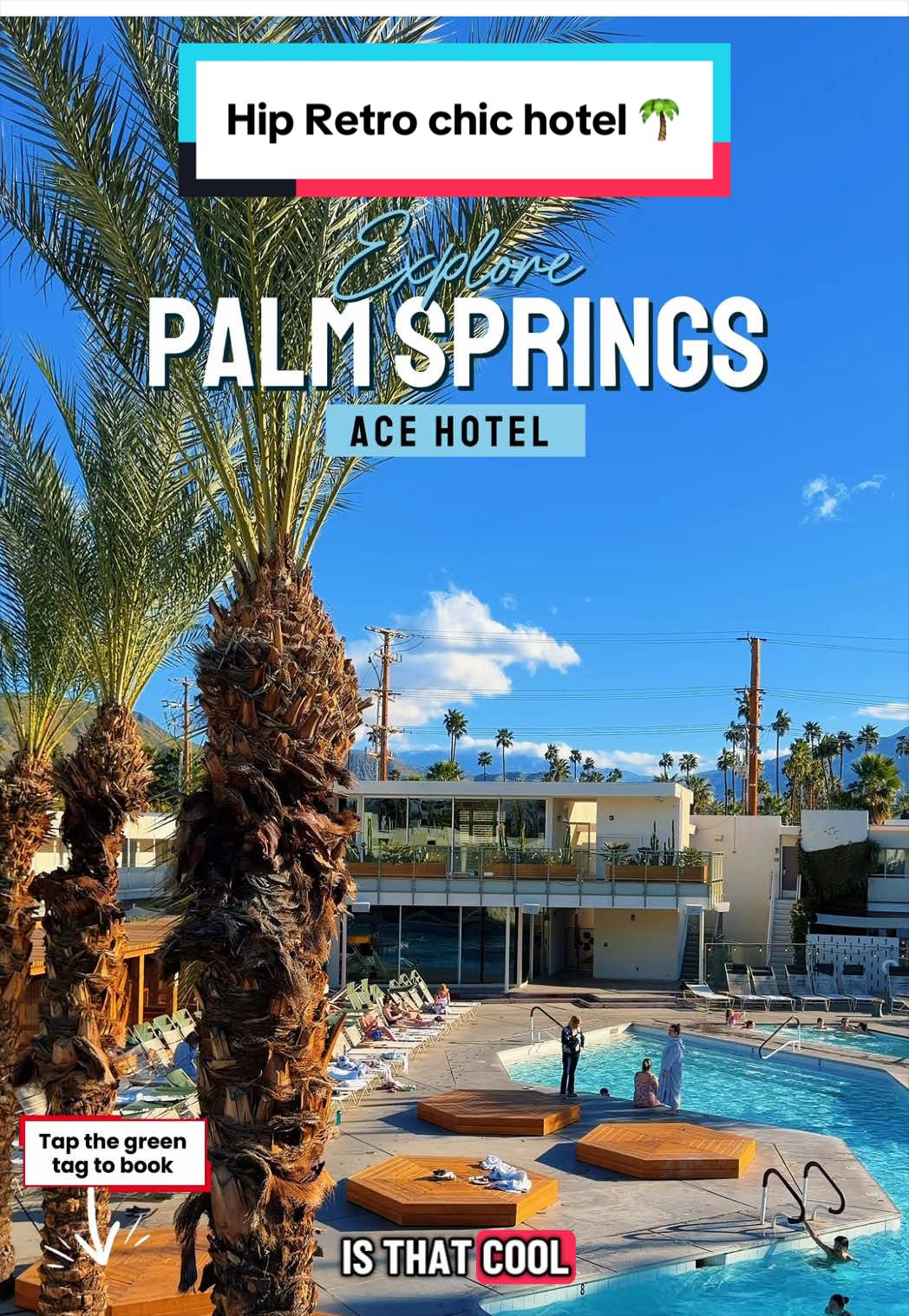 🚨 Tap the green tag to book this hotel deal ✅If you're booking a hotel soon, don’t pay full price for this one. Right now there are some really good travel deals 👇 ✔️💸 Up to 40% off family trips on Expedia (until Mar 16) ✔️💸 ~15% off on Booking.com ✔️💸 10% off on Trip.com ✔️💸 Up to $100 PayPal cashback on your first booking ➡️ Tap the green tag to check the price before deals disappear. Why I love staying at the @Ace Hotel in Palm Springs: •	Boho Desert Cool Vibe ✨🌵 Laid-back, effortlessly stylish atmosphere with a mix of vintage + modern design—feels like a Pinterest dream but real. 	•	Lively Pool Scene + Social Energy 🎶🍹 Two pools, DJs on weekends, fire pits at night—perfect mix of chill + fun without being overly chaotic. 	•	Spa + Wellness Experience 🧖‍♀️💫 On-site Feel Good Spa with massages, sauna, and holistic treatments—ideal for a relaxing reset during your stay. #tiktokgorisingstarsl2 #traveltips #travelhack #palmsprings #bucketlist 