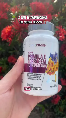 Óleo de Prímula e Borragem + L-Triptofano - Se na TPM você vira outra pessoa testa isso aqui e me conta! #ofertaespecial #ofertarelampago #autocuidado #tpm #saudedamulher 