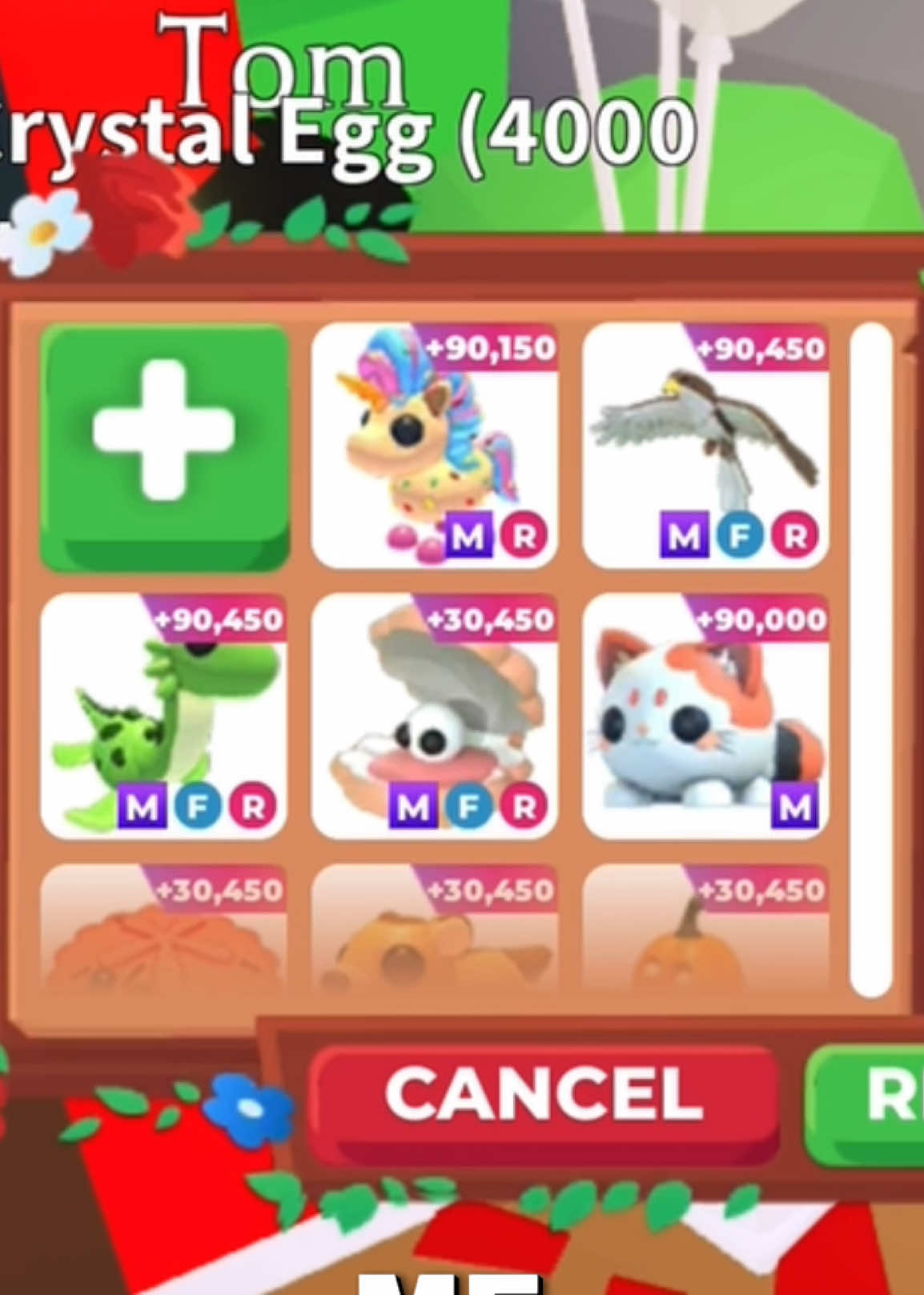 ahhh my first adopt me video! Hi guys I’m Sarah 🍡🎀#adoptme #adoptmepets #adoptmetrading #fyp 