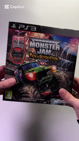 PS3 Monster Jam Path of Destruction Wheel Bundle  #playstation #פלייסטיישן #אספנים #ישפאר #ps3collection  יותר דברים בערוץ יוטיוב שלי קישור בפרופיל 