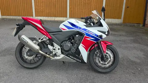 2015 Honda CBR500R (14,832 miles) for sale UK (East Midlands) £2750 ono 😎 #honda #cbr500r #cbr #motorbike #bikelife 