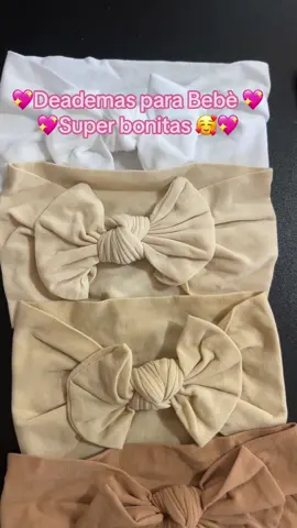 Diademas súper bonitas para bebé 🎀 Muy suaves y con muchos colores Perfectas para outfits Están en el carrito amarillo 🛒 #tiktokshop #baby #momlife #babyheadbands #parabebe 