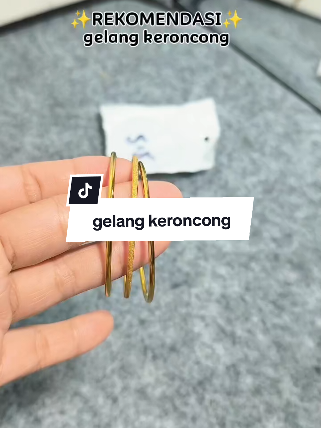 gelang keroncong#bisacod #promo #gelang 