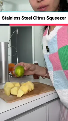 Stainless Steel Citrus Squeezer#lemonsqueezer 