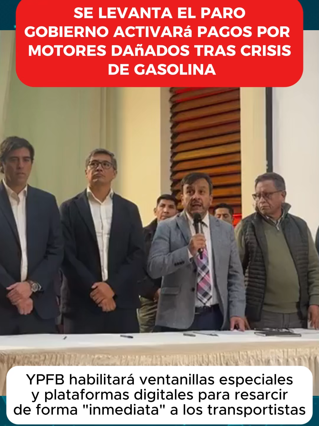 ¡La Paz vuelve a la normalidad! 🚦🤝 El Gobierno y los transportistas llegaron a un acuerdo: habrá inspecciones en Senkata y viajes a los países de origen para vigilar la calidad de la gasolina. 🇧🇴✨ Además, habilitan oficinas para que te paguen por los daños en tu motor. 📉✅ ¿Se cumplirá esta vez? 👇 #Urgente #Bolivia #LaPaz #Transporte #Gasolina #NoticiasFlash #NoticiasNVD