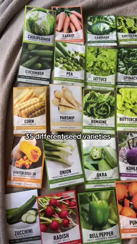 Replying to @shirleymiddleton27again❌ Each seed vault kit comes with 35 individual packets of non-GMO seeds. 