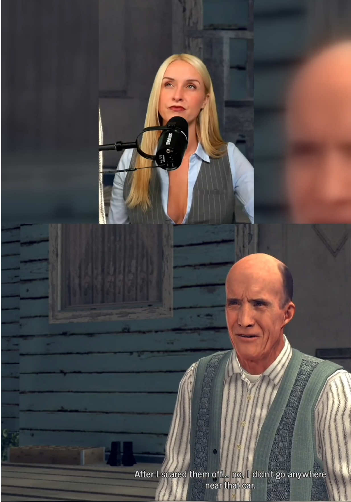 He doesn’t have much of a poker face 😂 Finishing La Noire tonight! #gaming #gamingcommunity #lanoire #rockstargames #funny 