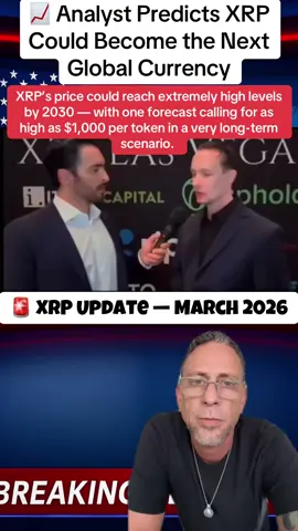 XRP’s price could reach extremely high levels by 2030 — with one forecast calling for as high as $1,000 per token in a very long‑term scenario.#XRP #XRPHOLDERS #CryptoCommunity #XRPCommunity #XRPNEWSTODAY 
