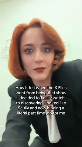 And I wouldn’t have it any other way ♥️ #fyp #xfiles #hyperfixation #danascullycosplay #lookalike 