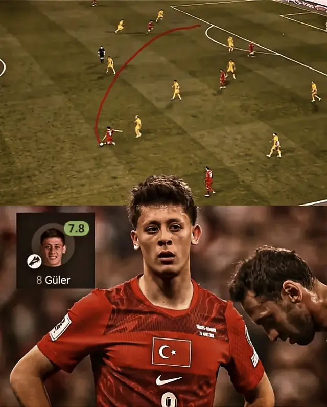 UGH WHAT A MOMENT! Arda Guler provided the assist in Turkey's victory in the World Cup semi-final. Arda Guler's celebration running from half-court to arriving with his teammates is a gem. He couldn't contain the excitement of the goal that is getting them closer and closer to the World Cup. The Real Madrid player is living the best moment of his career. And he wants to return to the World Cup to his national team after 24 years. Next Tuesday, Turkey will play the final of the Worldist Rematch, it's all or nothing. Coming March 31, Arda Guler has his career mission. YOU ARE GOING TO MAKE IT, ARDA GULER.  #guler #aura #turkey #realmadridfc #worldcup2026 