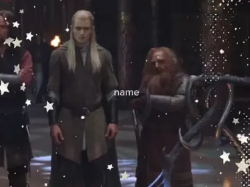 this audio is so them #gimli #legolas #gimliandlegolas #lordoftherings gimli and legolas edit lordoftherings