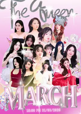 31/03 | 18:00 👑 Một sân khấu. Một cơ hội. Một phiên bản rực rỡ nhất của chúng mình. ✨ The Queen — chúng mình đã sẵn sàng để tỏa sáng. Hy vọng sẽ nhận được thật nhiều sự ủng hộ từ mọi người 🫶🔥 Hẹn gặp mn tại The Queen #TheQueen #QueenStage #IdolTeam #DanceGroup #31thang3
