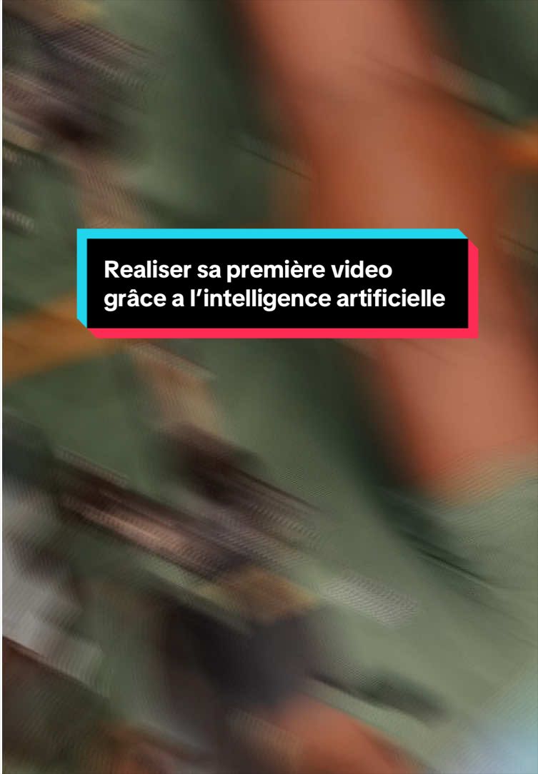 Realiser sa première video grâce a l’intelligence artificielle #intelligenceartificielle 