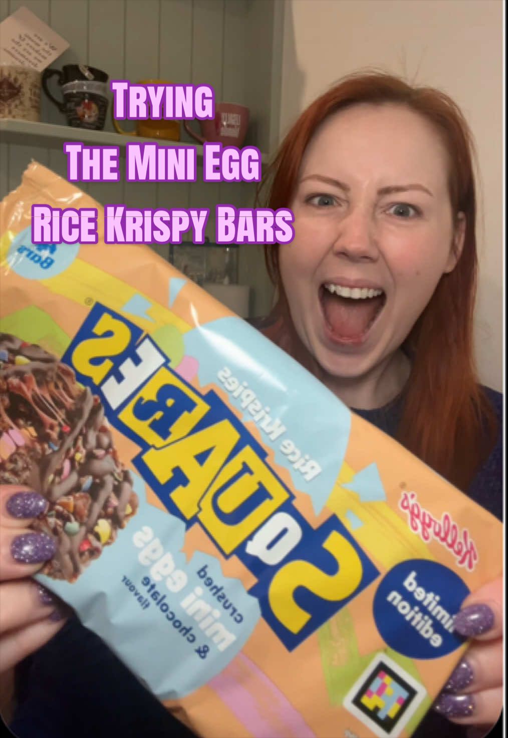 Have u tried the Mini Egg Rice Krispy Bars?👀 #minieggricekrispybar #minieggs #snackreview #ricekrispytreat #fyiyasnacks 