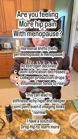 I suffered with excruciating hip pain for over 10 years. No sleeping for me or my hubby.  I couldn’t lay on my sides for more than 20 minutes.  So it was constant shifting.   No one tells you, Hormonal shifts (hello perimenopause & menopause) As estrogen declines:    •   Joint lubrication decreases    •   Collagen production drops    •   Inflammation tends to rise This can lead to  stiffness, achy hips, and deeper joint pain, even if imaging looks “normal.” But, there is hope.  Mine went away after 4 days.  Want to learn what changed my life?  Drop Hip below!!!  . . #menopausalwomenoftiktok #hippainrelief #poorsleep #hormonalimbalance 