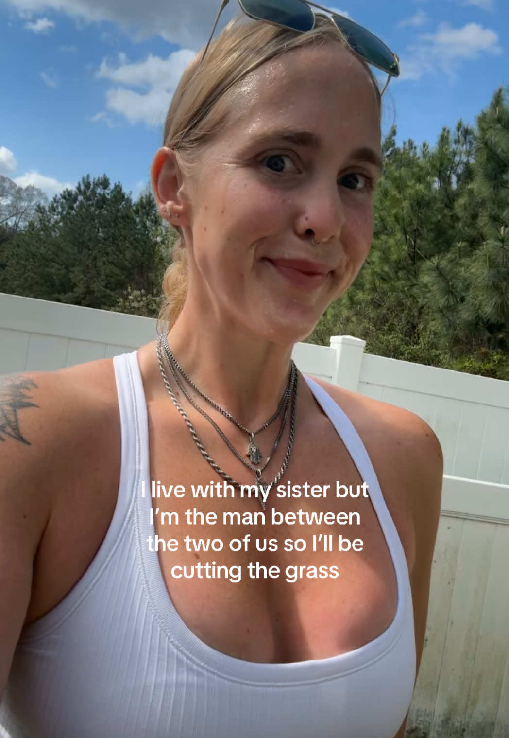 If I had a riding mower it would be over for y’all  