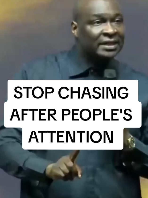 STOP CHASING AFTER PEOPLE'S ATTENTION | APOSTLE JOSHUA SELMAN. #apostlejoshuaselmansermonstoday #viral_video #viraltiktok #koinoniaglobal 
