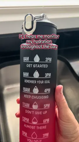 Sports Gym Time Line Water Bottle #stayhydrated #leakproof #hydrationgoals #hydration #tiktokmademebuy 