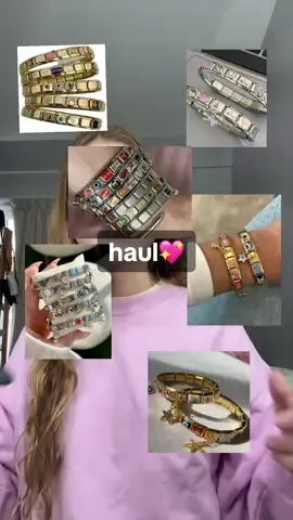 #haul #fyp #brazaleteitaliano #unboxingvideo #italianbracelet 