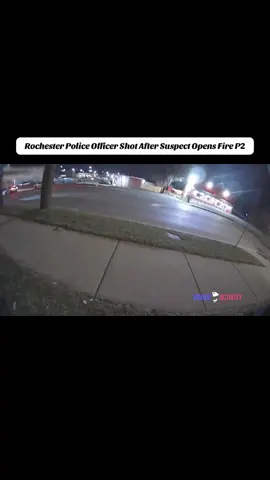 P2: Rochester Police Officer Shot After Suspect Opens Fire #cops #tiktokcops 