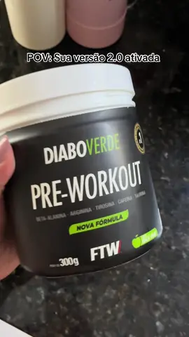 O Diabo Verde Pré‑Treino FTW é pra quem quer chegar no treino com foco, pump e disposição lá em cima. Tomou… sentiu a energia subir e o treino render de verdade. 💪⚡ Se o objetivo é treinar pesado e sair com sensação de missão cumprida, esse pré-treino não decepciona. #pretretreino #diaboverde #ftw #treinopesado #tiktokshopbrasil 