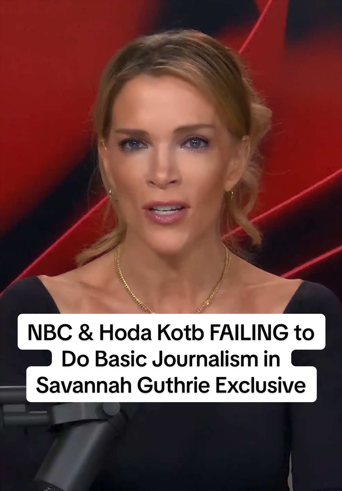 #MegynKelly on NBC and Hoda Kotb failing to do basic journalism in Savannah Guthrie exclusive interview. Subscribe and watch the FULL show on YouTube.com/MegynKelly. #MegynKellyShow