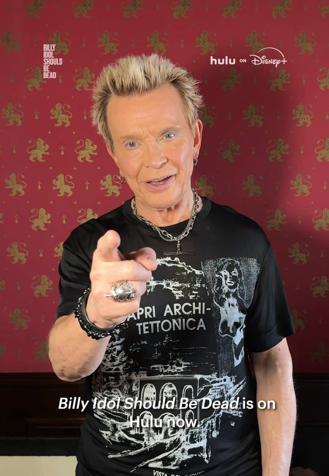 Available now 👊🏼 watch Billy Idol Should Be Dead on @hulu ⚡️ #billyidol #billyidolshouldbedead #documentary #rebelyell #eyeswithoutaface 