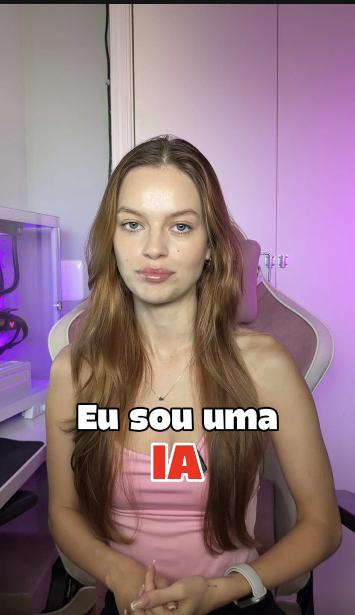 Eu sou uma ia??? 🤨🧐 Depois de um video meu viralizar e muitos acharem que sim… nao, eu nao sou uma ia 😂🤷🏼‍♀️ Mas vou aproveitar para analisar uma com voces e mostrar o porque! #tecnologia #inteligenciaartificial 