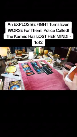 An EXPLOSIVE FIGHT Turns Even WORSE For Them! Police Called! The Karmic Has LOST HER MIND! - 1of2 #tarot #trending #tarotreading #viral 