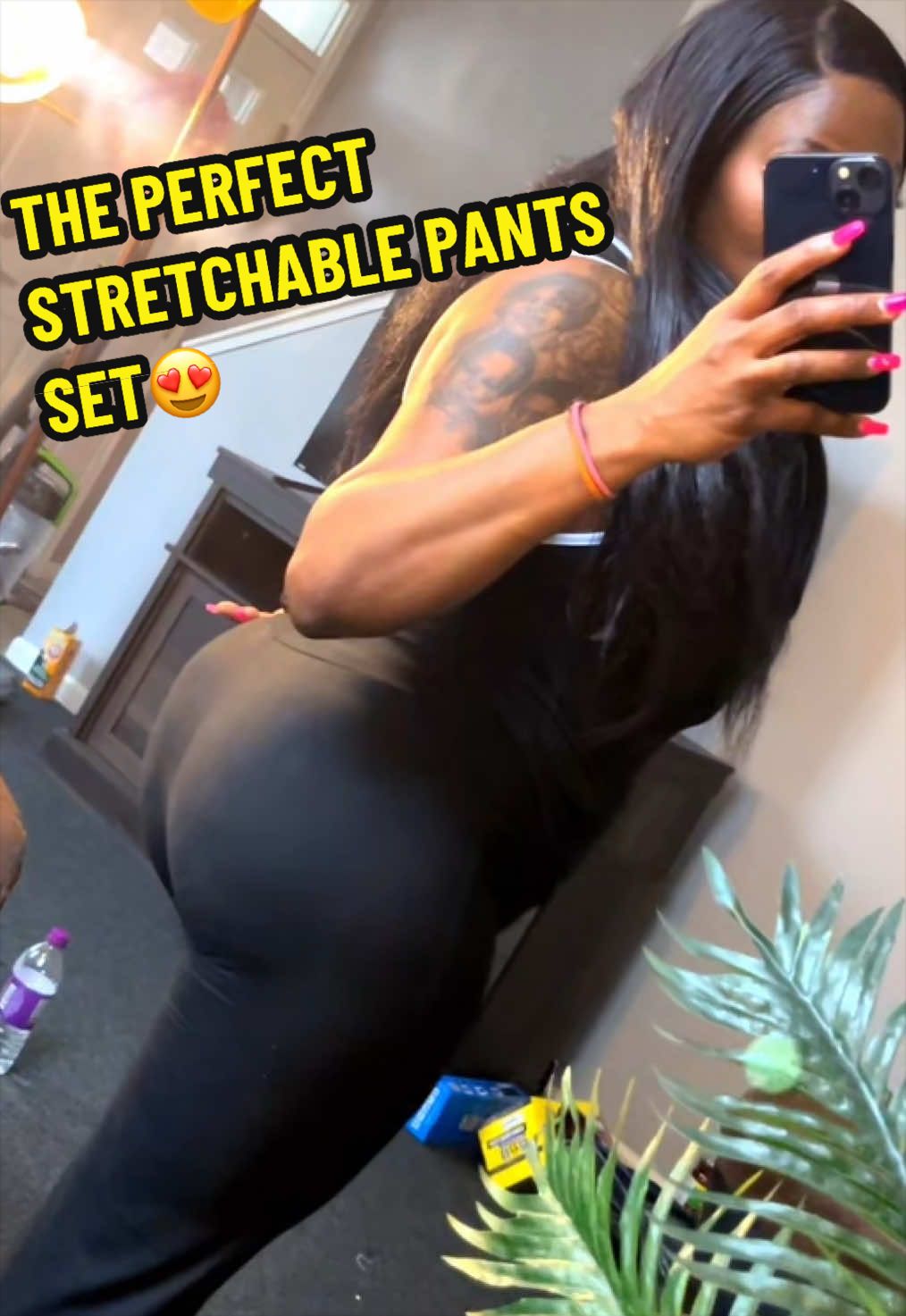 😍😍😍 “I ABSOLUTELY LOVE THIS PANTS SET! IT IS SO COMFY AND STRETCHABLE!!!” #creatorsearchinsight #tiktokmademebuyit #tanktopset #pantsset #workoutset 