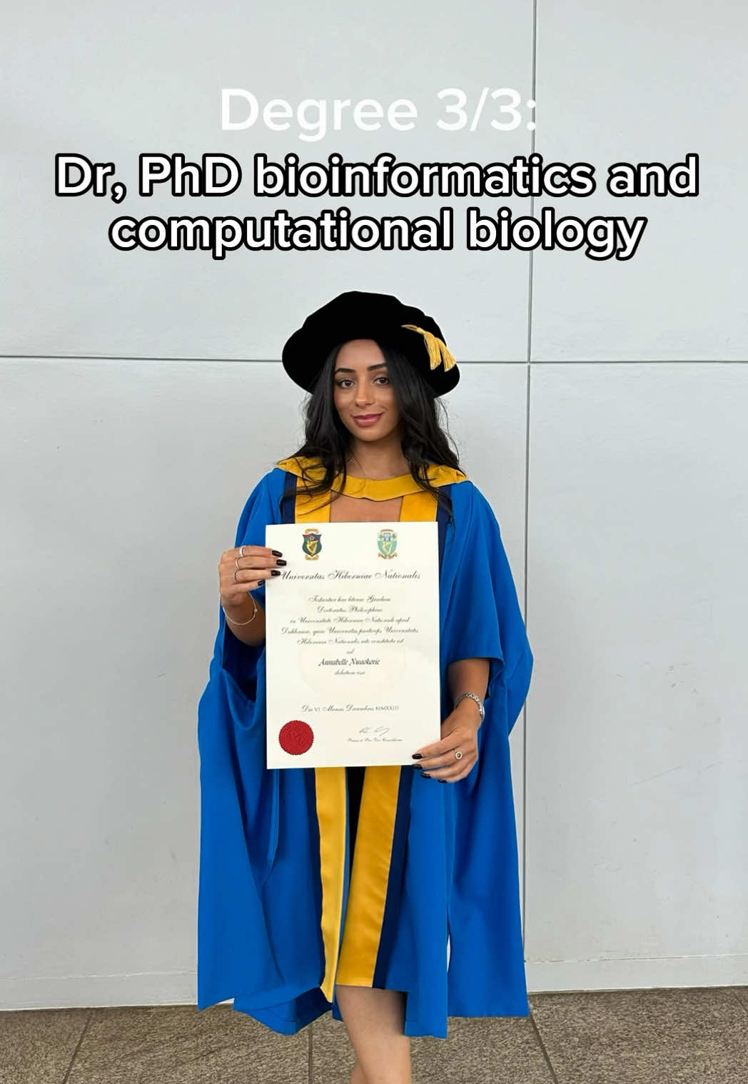 “wanna be tech girl” well that’s a first lol… believe it or not I have a BSc in physics with medical physics and bioengineering, MSc in medical physics, PhD in bioinformatics and computational biology anddd I have been working in big tech for 3 years now whilst sharing my journey online resulting in multiple international tech invites 🌍..  this is your sign to keep doing what makes you happy, looking back I would do all the degrees again to end up doing what I’m doing today ✨💓  #Tech #womeninstem #womenintech #studymotivation 